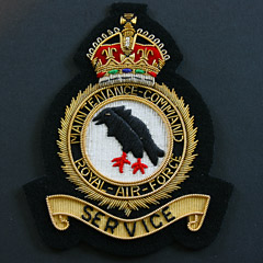 RAF Maintenance Command GVIR Blazer Badge